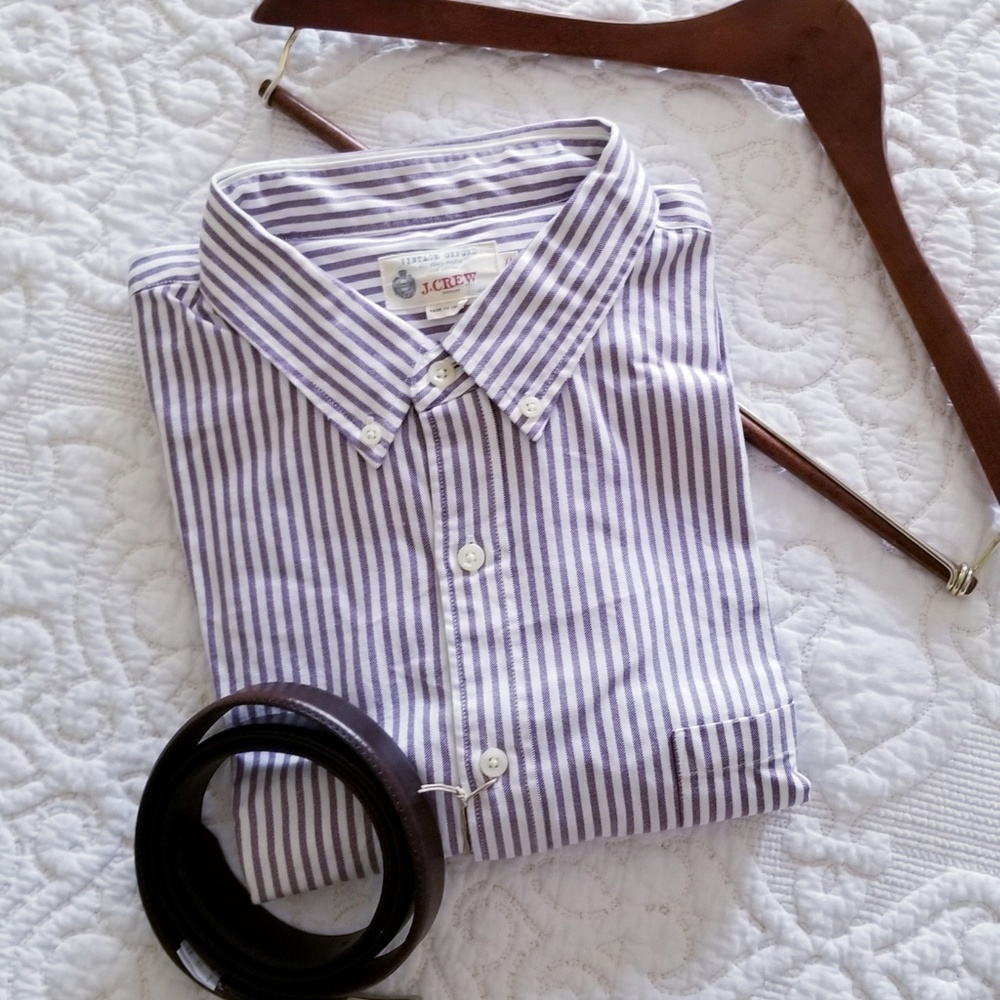 JCrew Mens Vintage Oxford XL